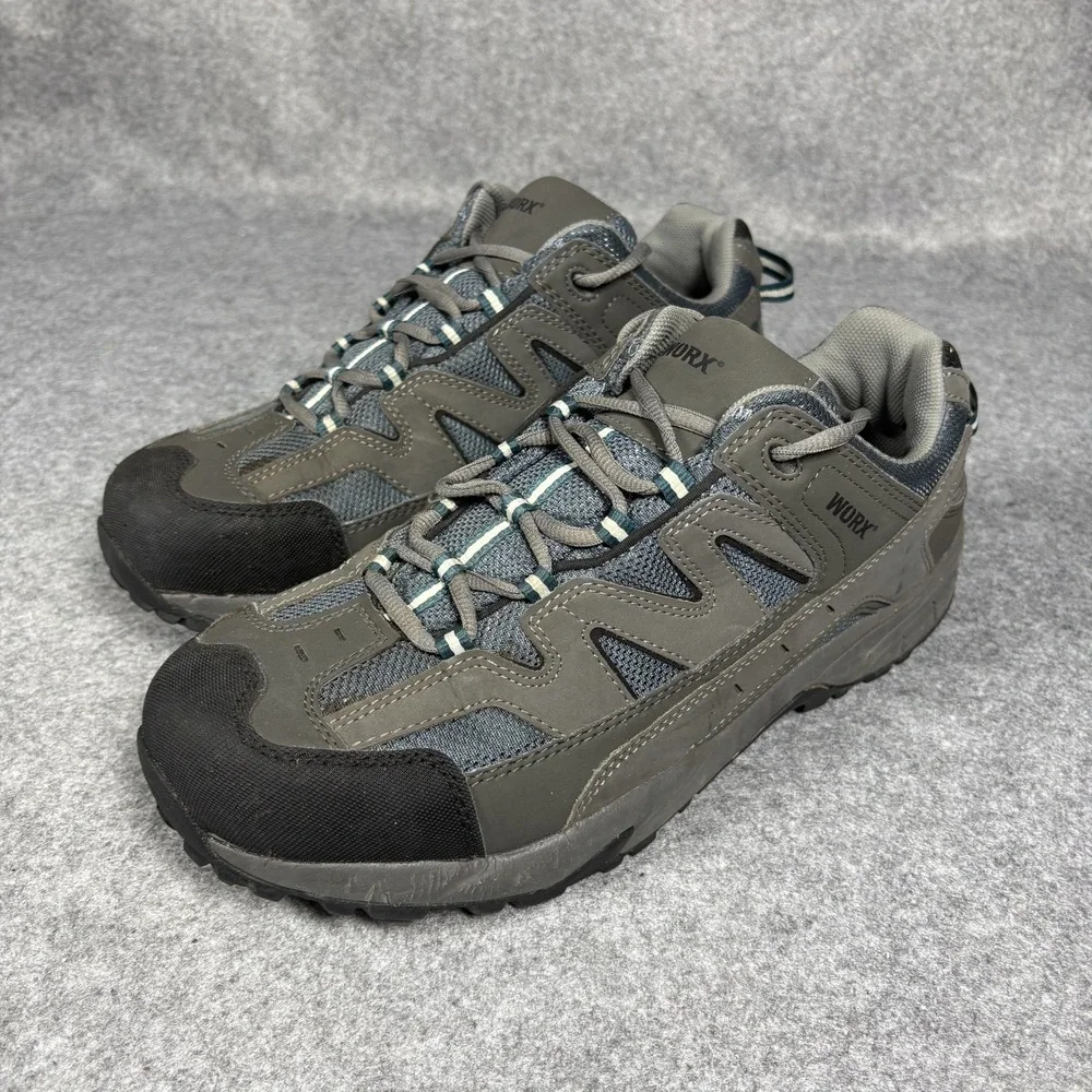 Worx STK#5007 Safety Toe Work Shoes‎ 13M Gray Steel Toe EH Rated